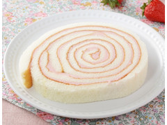 ローソン ICHIBIKO うずまき苺ロールケーキ 商品写真