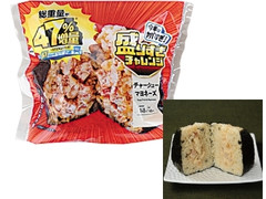 盛りすぎ！チャーシューマヨネーズおにぎり