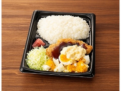 ローソン ゴロゴロたまごと照焼ソースの鶏竜田揚げ弁当