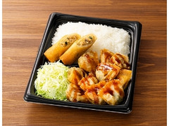 ローソン 揚げ餃子＆春巻弁当