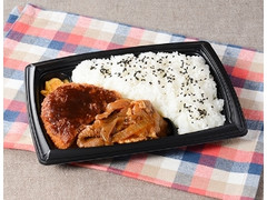 ローソン 豚焼肉＆コロッケ弁当