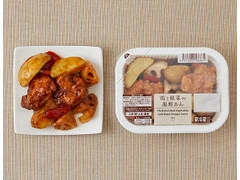 ローソン 鶏と根菜の黒酢あん 商品写真