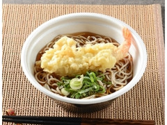 ローソン 国産石臼挽きそば粉使用 大海老天そば