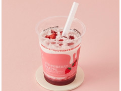 ローソン MACHI cafe’ ストロベリーフラッペ