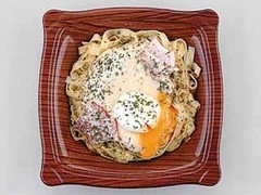 生パスタカルボナーラ