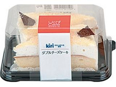 ローソン Uchi Cafe’ SWEETS ダブルチーズケーキ パック2個