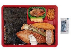 白身フライのり弁当