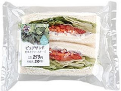 ローソン MACHI cafe’ ピュアサンド 野菜とクリームチーズ 商品写真