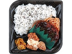 ローソン デミハンバーグ＆チキン南蛮弁当 商品写真