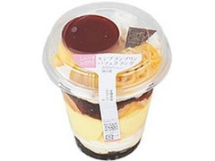 ローソン Uchi Cafe’ SWEETS モンブランプリンパフェ グランデ 商品写真