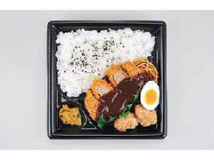 ローソン 濃厚デミのメンチカツ＆唐揚弁当 商品写真