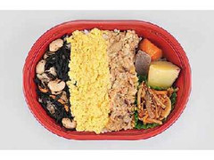 ローソン 雑穀ごはんのミニ三色弁当