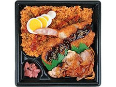 ローソン チキンカツ＆チキンステーキ弁当 商品写真