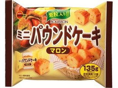 ブルボン ミニパウンドケーキ マロン 袋135g