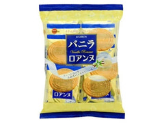 ブルボン バニラロアンヌ バニラクリーム味 サクッとかるい、やさしいおいしさ 袋2枚×12