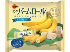 ブルボン ミニバームロール バナナクリーム 商品写真