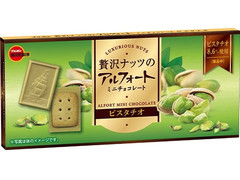 ブルボン 贅沢ナッツのアルフォートミニチョコレート ピスタチオ 商品写真