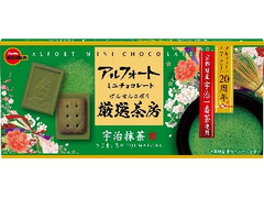 ブルボン アルフォートミニチョコレート 厳選茶房 宇治抹茶