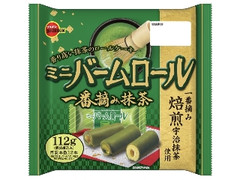 ブルボン ミニバームロール 一番摘み抹茶