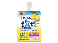 ブルボン ミネラル塩ゼリーplusビタミンひんやりレモンスカッシュ味