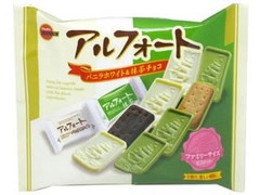 アルフォート バニラホワイト＆抹茶チョコ 袋205g