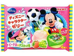 ブルボン ディズニーキャラクターゼリー FS ピーチ味＆マスカット味 商品写真