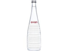エビアン 瓶750ml 2016年 デザイナーズボトル