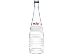 evian エビアン 2016年 デザイナーズボトル 瓶750ml