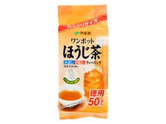 ワンポットほうじ茶 ティーバッグ 徳用 袋175g