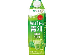 毎日1杯の青汁 まろやか豆乳ミックス 屋根型キャップ付パック1000ml