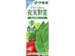 充実野菜 緑の野菜ミックス パック200ml