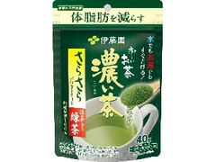 お～いお茶 濃い茶 さらさら抹茶入り緑茶 袋40g
