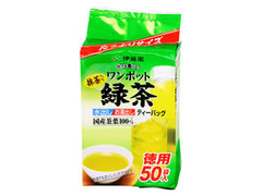 抹茶入りワンポット緑茶 ティーバッグ 袋3.2g×50