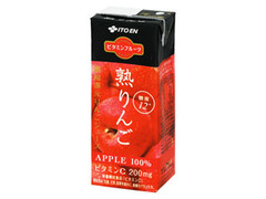 伊藤園 ビタミンフルーツ 熟りんご 濃縮還元りんごジュース 商品写真