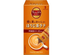 伊藤園 TULLY’S＆TEA 焙じ茶がおいしいほうじ茶ラテ