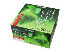 プレミアムティーバッグ 抹茶入り緑茶 50袋 箱90g