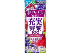 充実野菜 ブルーベリーミックス パック200ml