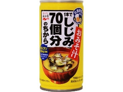 1本でしじみ70個分のちから 缶みそ汁 缶190g