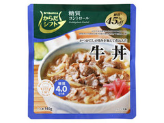 永谷園 糖質コントロール 牛丼 商品写真