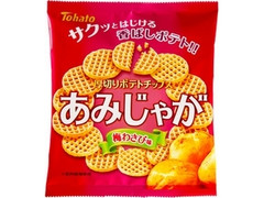 東ハト あみじゃが 梅わさび味 商品写真