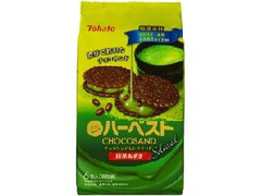 東ハト ハーベストチョコサンド セレクテッド 抹茶あずき 商品写真