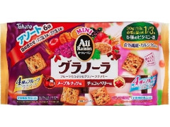 東ハト ミニオールレーズングラノーラアソート メープルナッツ味 チョコ＆ベリー味 商品写真