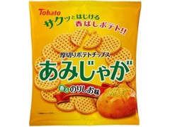 東ハト あみじゃが 香るのりしお味 袋60g