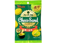 東ハト ハーベストチョコサンド 濃い抹茶