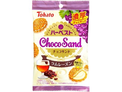 東ハト ハーベストチョコサンド ラムレーズン