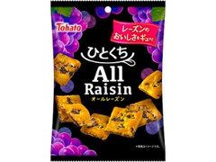 東ハト ひとくちオールレーズン 袋60g