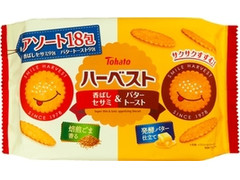 東ハト ハーベストアソート 香ばしセサミ＆バタートースト 商品写真