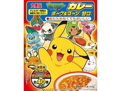 丸美屋 ポケモン カレー ポーク＆コーン 甘口 箱160g