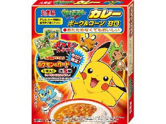 丸美屋 ポケモン カレー ポーク＆コーン 甘口 箱160g