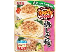 丸美屋 かけうま麺用ソース 梅しそ麺の素 商品写真